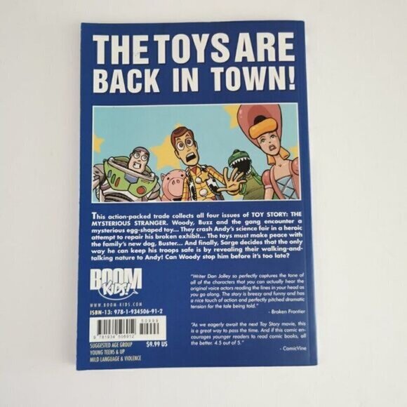 Toy Story Graphic Novel, Boom Kids The Mysterious Stranger 2009 Comic Dan Jolley - Picture 4 of 8